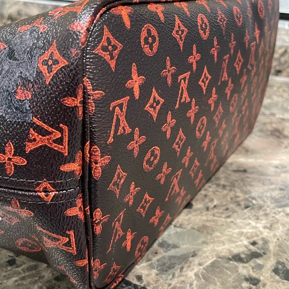 Authentic Louis Vuitton Neverfull MM Catogram with pouch and micro boite… SOLD - Picture 3 of 16